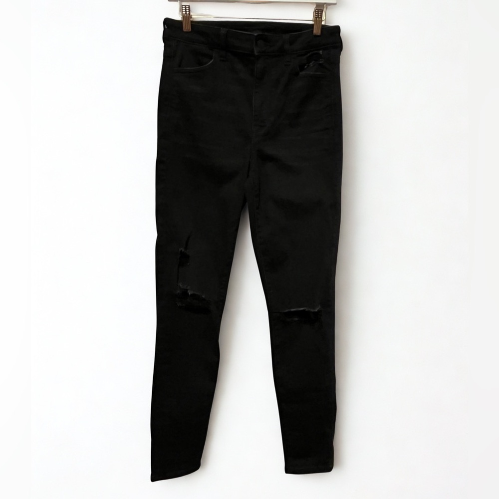 American Eagle Super Hi-Rise Jegging Ripped Next Level Stretch Women's Sz 10 Y2K